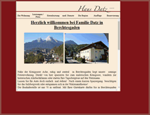 Tablet Screenshot of hausdatz.de